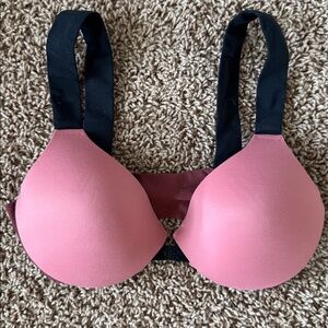 SPANX Bra-Llelujah Red and Black Bra